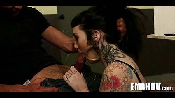 Tattooed goth babe 217