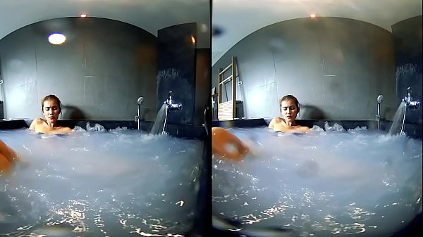 VRpussyVision.com - Wet finger games in the whirlpool Part 3