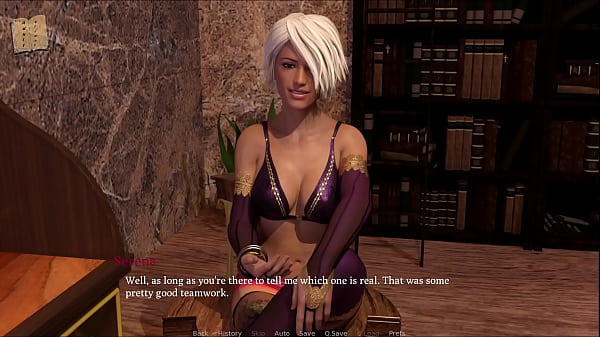 Serena Explains To Av What Has Been Going On.