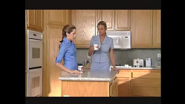 Busty blonde bombshell gets double penetrated in bed and eats cum