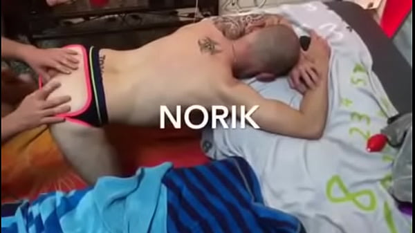 Norik playing at home  