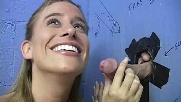 Big cock amazing sucking through a gloryhole - Blowjob Porn 20