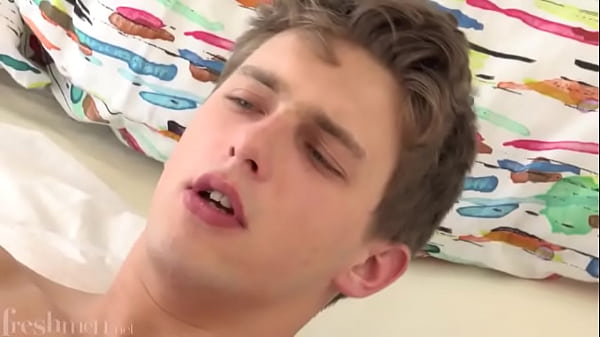 Teen gay twink gets fucked bareback  