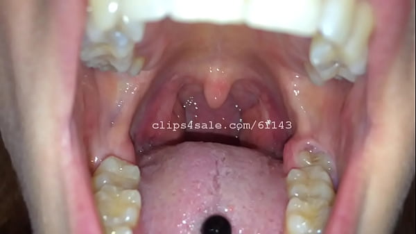 Mouth Fetish - Silvia Mouth Video 1