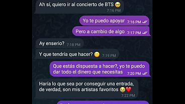 El casero m&aacute;s buscado, chibola peruana da el culo por ver a BTS, acepto hacer lo que sea