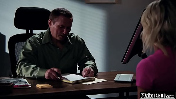 Small tits petite student tells her counselor she wants to do porn for a career and needs his signature.To get it she deepthroats his cock and rides