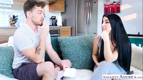 Jessica Jewels gets stuffed on the couch by a big dick  