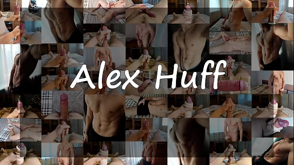 Straight boy moaning loudly Cumming Strong orgasm - AlexHuff