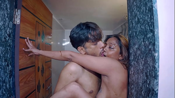 Big tits horny stepmom seduce her stepson in the bathroom for the fucking