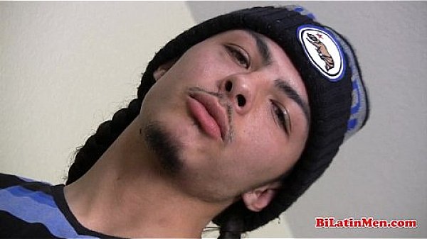 Big dick thug Latino jerking off  