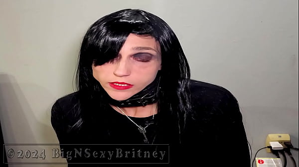 Big N Sexy Britney Goes Goth! - Goth Chick Blowjob and HUGE Facial - Promo Video (1 Min NSFW Teaser)