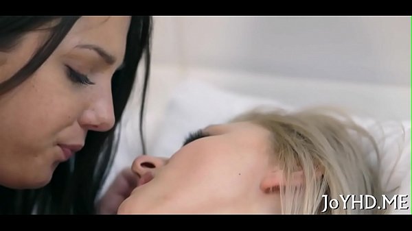 Sexually excited teen worships large cock  