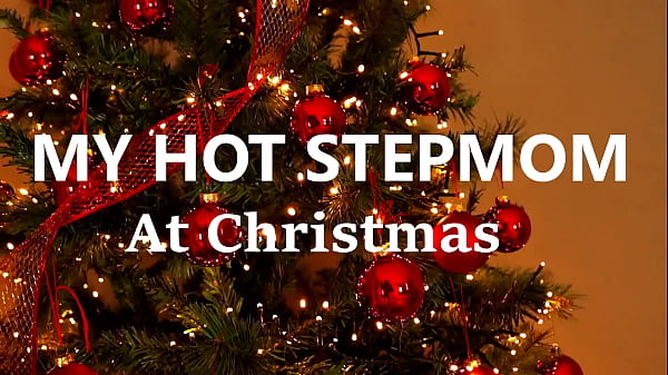 MY HOT STEPMOM FUCK UNDER CHRISTMAS TREE! Creampie Inside Pussy