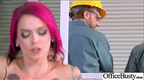 Busty Horny Girl (anna bell peaks) Get Hard Style Sex In Office vid-02
