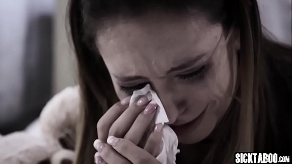 Sexy blonde teen with big boobs rides a guys big thing 