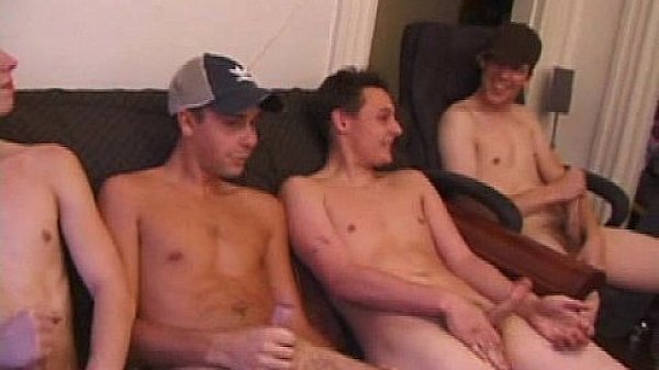 Straight amateur twink jerks and facialized 