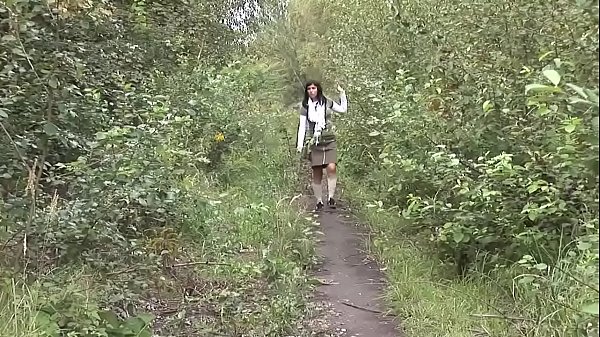 Public Fucking - Hot Girl with two strangers outdoor HD