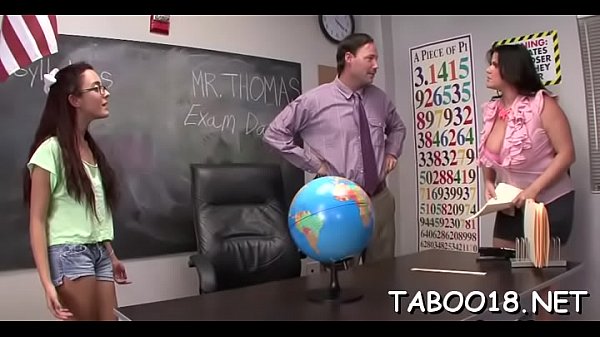 Teen likes the taste of thick warm cock