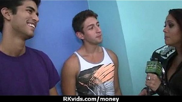 Slutty amateur babe is paid cash from some crazy public sex 11  