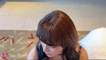 Vivi Starr - Asian Babe Gives Some Hot Oral Action and Swallows Every Drop