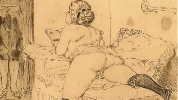 retro erotic illustration  