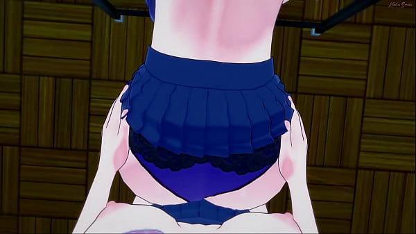 Girl POV fucks Yuri with a strapon cock. 