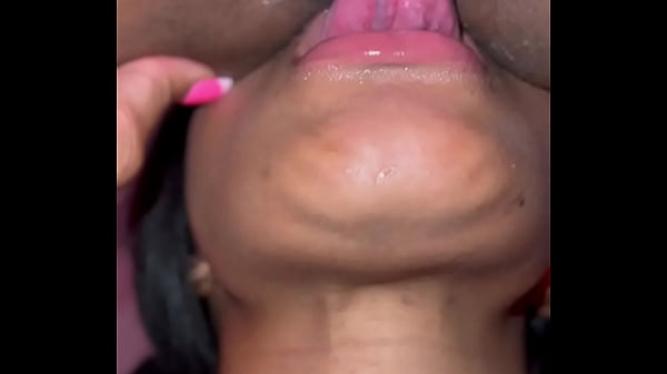 Black bubble butt babe strokes and eats slim black babe.