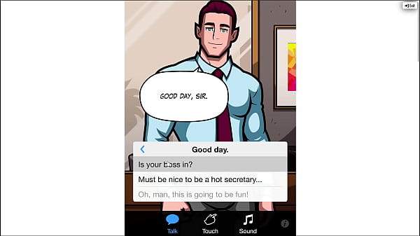 Gay Secretary Sex Gameplay 2D