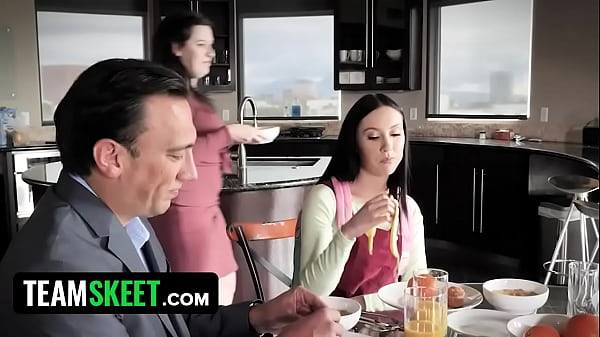 Jazmin Luv having sex with foster stepdad!