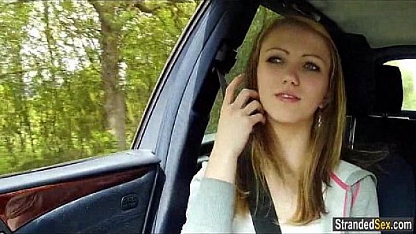 Teen Beatrix hitches a ride for big cock