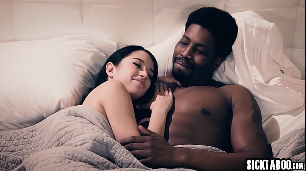 Sexy babe Alex Coal enjoyed hardcore interracial sex 