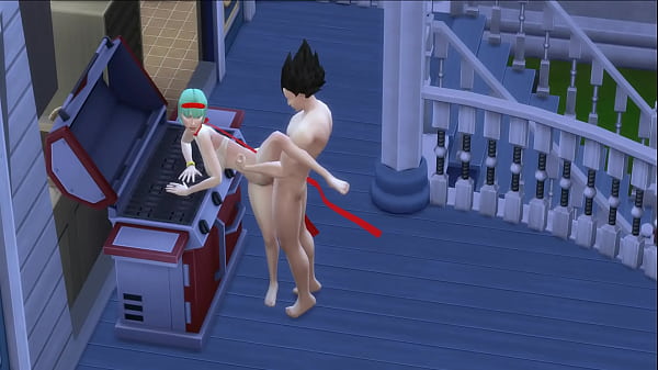 Goku  Bulma sees master roshi fucking a thousand and joins with vegeta  