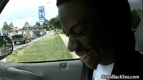 Blacks On Boys - Interracial Hardcore Gay Porn Movie 23