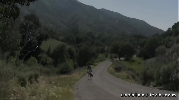 Brunette Adriana Chechik gives redhead Elle Alexandra a ring as a sign of friendship then Elle dives in and sucks on her clit and shoves tongue 