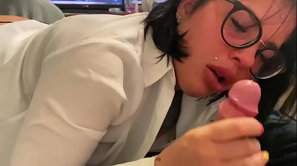 The best blowjob is given by dirty slut