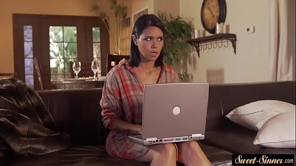 Lovely milf doggystyled by stepson