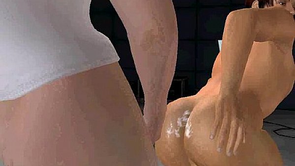 Sexy 3D studs are having anal in a tv studio