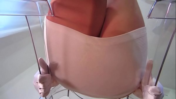 Get s. by this perfect sheer suntan pantyhose ass and do as the mind controlling femdom says