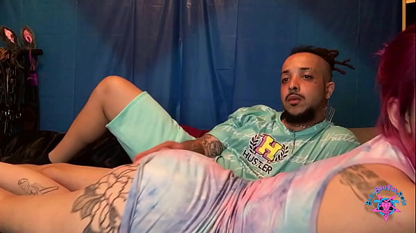 Hot Interracial French Couple ... Foreplay, Booty Twerking & Masturbation 