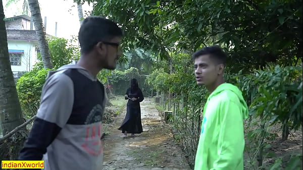 Innocent Muslim girl shared by Husband! Indian Sex