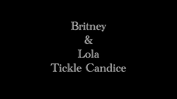 Britney and Lola Tickle Candice  