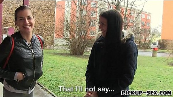 Shaved pussy chick drilled by stranger