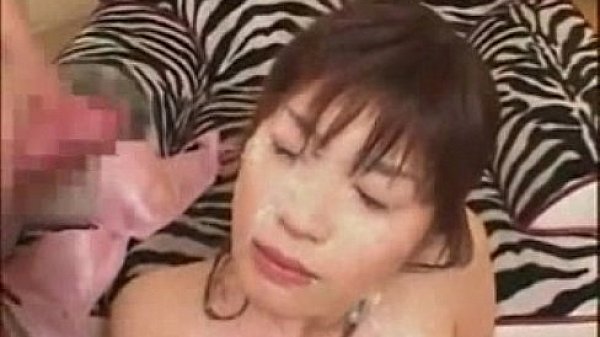 Hot Asian Facial Cumshot by Two Guys  