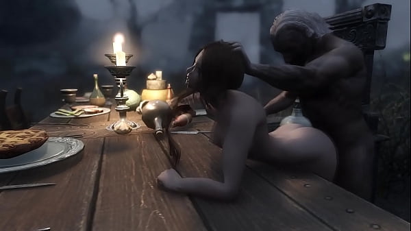 Skyrim sex with Daedric Prince  