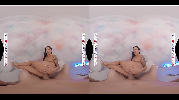 Naughty America - April Olsen is ready to take all of you inside her!  