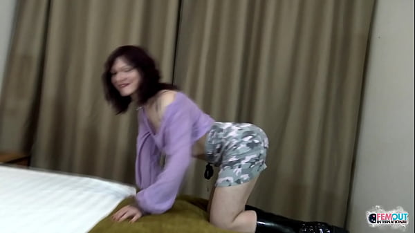 Cute Russian Tgirl Solo!