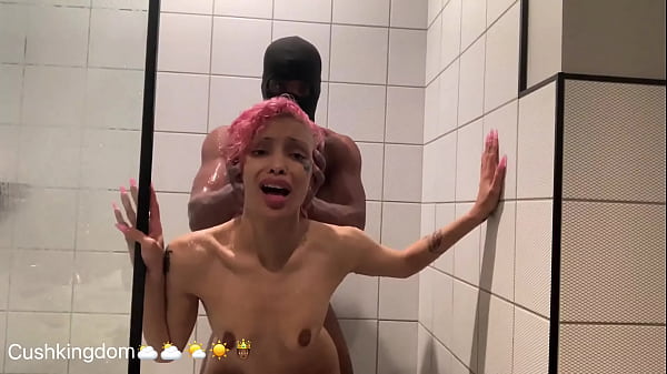 michikomalandro Sucks BBC then gets anal fucked in the shower!