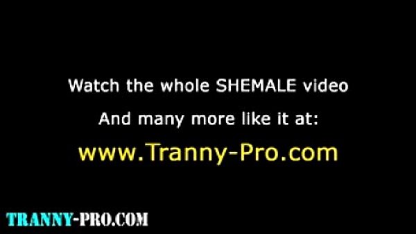 Hot Tranny fucks a hot girl with beautiful boobs