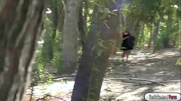 A weird babe goes to the forest to do a ritual. She lights candles and start striping asking the forest to grant her wish, the man of her dreams. A pervy guy shows up and acts as the one. He fucks her