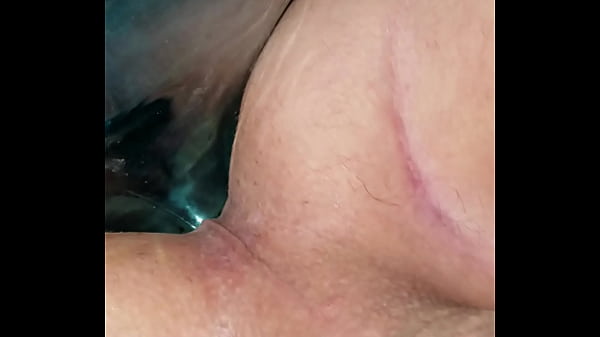 Didn't know the water bottle was a good fuck! 